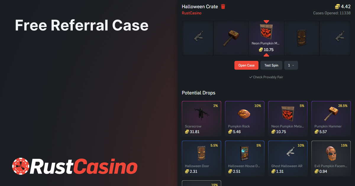 Free Referral Case | CSGOCasino
