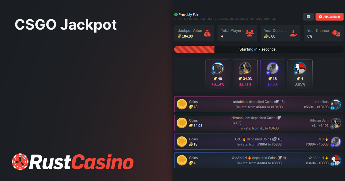 CSGO Jackpot | CSGOCasino