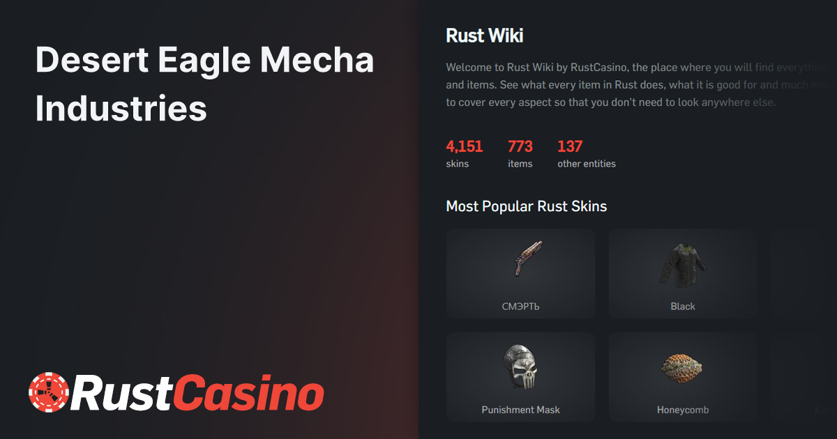 Desert Eagle | Mecha Industries - CSGO Skin Price & Details