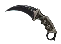 ★ Karambit | Black Laminate