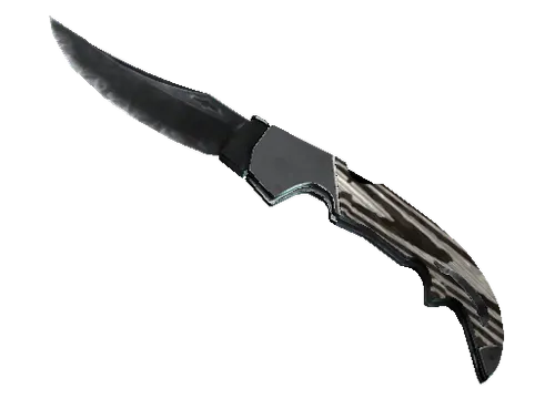 Falchion Knife | Black Laminate - CSGO Skin Price & Details