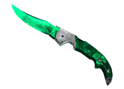 Falchion Knife | Gamma Doppler Emerald - CSGO Skin Price & Details