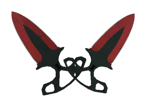 Shadow Daggers | Crimson Web - CSGO Skin Price & Details